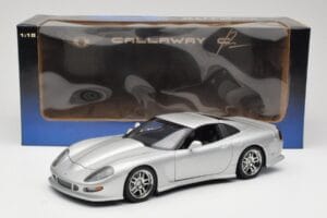 Chevrolet Callaway C12 Sidabrinis AUTOart 1:18 71011 Metalas - nuotrauka 8 iš 8