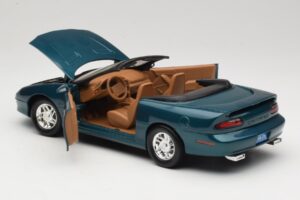 Chevrolet Camaro Z28 Kabrioletas Žalias American Muscle 1:18 7231D0 Metalas - nuotrauka 5 iš 8