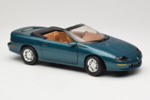 Chevrolet Camaro Z28 Kabrioletas Žalias American Muscle 1:18 7231D0 Metalas - nuotrauka 6 iš 8