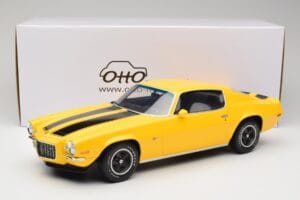 Chevrolet Camaro Z28 RS Daytona Yellow Otto 1:12 G085 Derva - nuotrauka 6 iš 6
