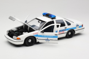 Chevrolet Caprice Chicago Policija UT Models 1:18 180142096 Metalas - nuotrauka 2 iš 8