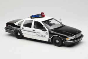 Chevrolet Caprice Glendale Policija UT Models 1:18 21026 Metalas - nuotrauka 6 iš 8