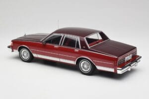 Chevrolet Caprice Raudonas Metalinis MCG 1:18 MCG18361 Metalas - nuotrauka 5 iš 6