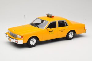 Chevrolet Caprice Geltonas Taksi MCG 1:18 MCG18038 Metalas