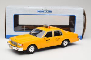 Chevrolet Caprice Geltonas Taksi MCG 1:18 MCG18038 Metalas - nuotrauka 6 iš 6