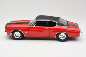 Chevrolet Chevelle SS 454 Raudonas Maisto 1:18 531892 Metalas - nuotrauka 4 iš 8