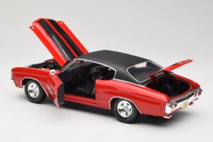 Chevrolet Chevelle SS 454 Raudonas Maisto 1:18 531892 Metalas - nuotrauka 5 iš 8