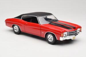 Chevrolet Chevelle SS 454 Raudonas Maisto 1:18 531892 Metalas - nuotrauka 6 iš 8