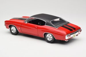 Chevrolet Chevelle SS 454 Raudonas Maisto 1:18 531892 Metalas - nuotrauka 7 iš 8