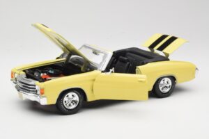 Chevrolet Chevelle SS 454 Geltonas Maisto 1:18 531890 Metalas - nuotrauka 2 iš 8