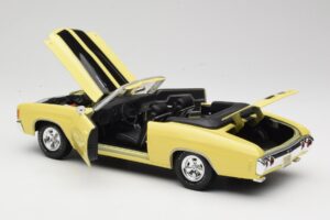 Chevrolet Chevelle SS 454 Geltonas Maisto 1:18 531890 Metalas - nuotrauka 5 iš 8