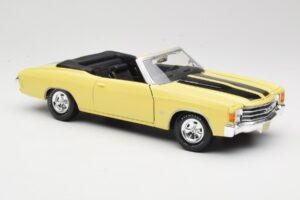 Chevrolet Chevelle SS 454 Geltonas Maisto 1:18 531890 Metalas - nuotrauka 6 iš 8