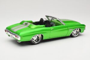 Chevrolet Chevelle SS Kabrioletas Žalias Maisto 1:18 31099 Metalas - nuotrauka 3 iš 8