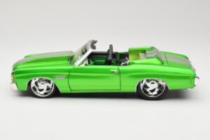 Chevrolet Chevelle SS Kabrioletas Žalias Maisto 1:18 31099 Metalas - nuotrauka 4 iš 8
