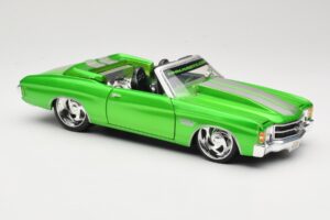 Chevrolet Chevelle SS Kabrioletas Žalias Maisto 1:18 31099 Metalas - nuotrauka 6 iš 8