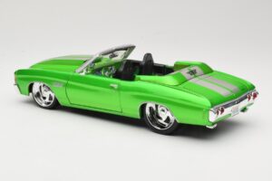 Chevrolet Chevelle SS Kabrioletas Žalias Maisto 1:18 31099 Metalas - nuotrauka 7 iš 8