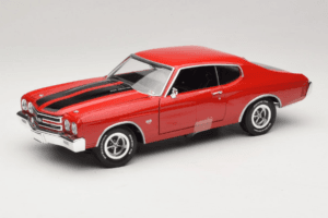 Chevrolet Chevelle SS Raudonas Jack Reacher Auto World 1:18 AWSS109/06 Metalas