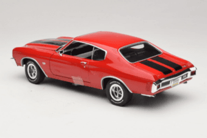 Chevrolet Chevelle SS Raudonas Jack Reacher Auto World 1:18 AWSS109/06 Metalas - nuotrauka 7 iš 8