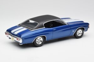 Chevrolet Chevelle SS 454 Mėlynas Maisto 1:18 531886 Metalas - nuotrauka 3 iš 8
