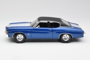 Chevrolet Chevelle SS 454 Mėlynas Maisto 1:18 531886 Metalas - nuotrauka 4 iš 8