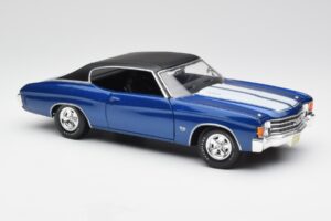 Chevrolet Chevelle SS 454 Mėlynas Maisto 1:18 531886 Metalas - nuotrauka 6 iš 8
