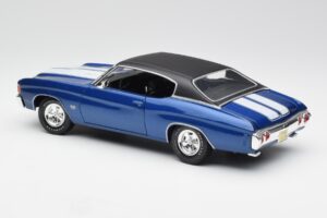 Chevrolet Chevelle SS 454 Mėlynas Maisto 1:18 531886 Metalas - nuotrauka 7 iš 8