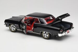Chevrolet Chevelle Z-16 Juodas American Muscle 1:18 AMM1061/06 Metalas - nuotrauka 5 iš 8