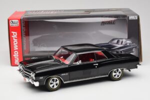 Chevrolet Chevelle Z-16 Juodas American Muscle 1:18 AMM1061/06 Metalas - nuotrauka 8 iš 8
