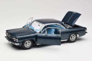 Chevrolet Corvair Tamsiai Mėlynas Sun Star 1:18 1482 Metalas - nuotrauka 2 iš 8