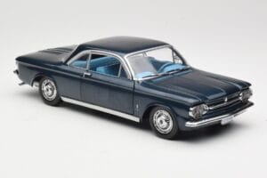 Chevrolet Corvair Tamsiai Mėlynas Sun Star 1:18 1482 Metalas - nuotrauka 6 iš 8