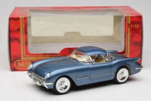 Chevrolet Corvette C1 Mėlynas Mira 1:18 6105 Metalas - nuotrauka 8 iš 8