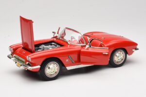 Chevrolet Corvette C1 Raudonas ERTL 1:18 7835 Metalas - nuotrauka 2 iš 8
