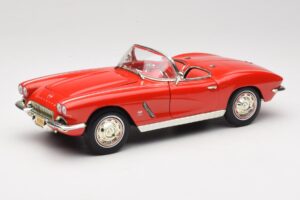 Chevrolet Corvette C1 Raudonas ERTL 1:18 7835 Metalas