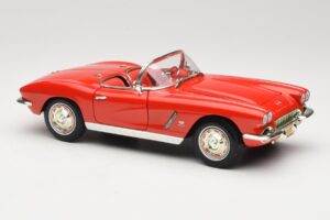 Chevrolet Corvette C1 Raudonas ERTL 1:18 7835 Metalas - nuotrauka 6 iš 8