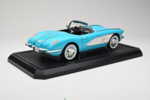 Chevrolet Corvette C1 Hard Top Mėlynas Solido 1:12 1202-M1 Metalas - nuotrauka 3 iš 8