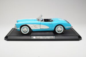 Chevrolet Corvette C1 Hard Top Mėlynas Solido 1:12 1202-M1 Metalas - nuotrauka 4 iš 8