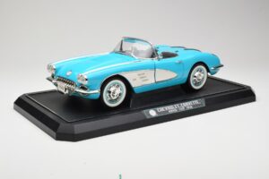 Chevrolet Corvette C1 Hard Top Mėlynas Solido 1:12 1202-M1 Metalas