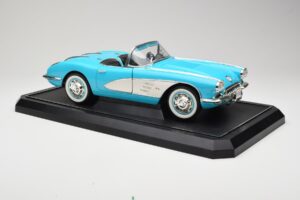 Chevrolet Corvette C1 Hard Top Mėlynas Solido 1:12 1202-M1 Metalas - nuotrauka 6 iš 8