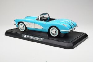 Chevrolet Corvette C1 Hard Top Mėlynas Solido 1:12 1202-M1 Metalas - nuotrauka 7 iš 8