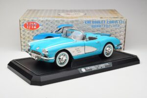 Chevrolet Corvette C1 Hard Top Mėlynas Solido 1:12 1202-M1 Metalas - nuotrauka 8 iš 8