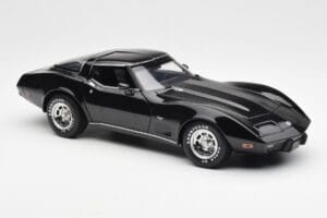 Chevrolet Corvette C3 Juodas UT Models 1:18 21071 Metalas - nuotrauka 6 iš 8