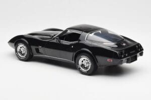 Chevrolet Corvette C3 Juodas UT Models 1:18 21071 Metalas - nuotrauka 7 iš 8