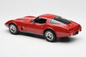 Chevrolet Corvette C3 Raudonas UT Models 1:18 21073 Metalas - nuotrauka 7 iš 8