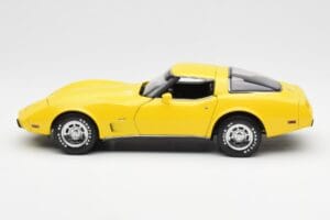 Chevrolet Corvette C3 Geltonas UT Models 1:18 21074 Metalas - nuotrauka 4 iš 8