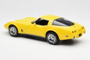 Chevrolet Corvette C3 Geltonas UT Models 1:18 21074 Metalas - nuotrauka 7 iš 8