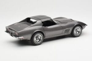 Chevrolet Corvette C3 Spider Laguna Pilkas Metalinis AUTOart 1:18 71173 Metalas - nuotrauka 3 iš 8