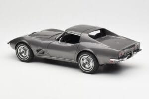 Chevrolet Corvette C3 Spider Laguna Pilkas Metalinis AUTOart 1:18 71173 Metalas - nuotrauka 7 iš 8