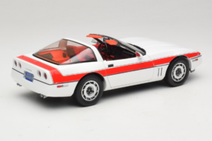 Chevrolet Corvette C4 A-Team Baltas GreenLight 1:18 13532 Metalas - nuotrauka 3 iš 8