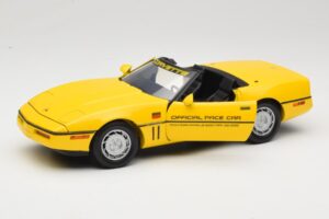 Chevrolet Corvette C4 Indianapolis 500 Pace Car Geltonas Greenlight 1:18 11801-06 Metalas - nuotrauka 2 iš 8