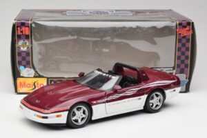 Chevrolet Corvette C4 Indy 500 Pace Car Maisto 1:18 56011 Metalas - nuotrauka 8 iš 8